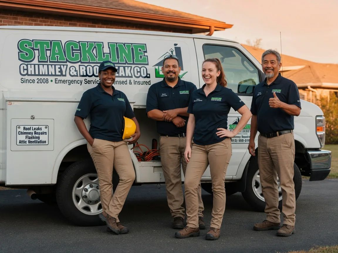 Chimney flashing repair company in Gamaliel, AR